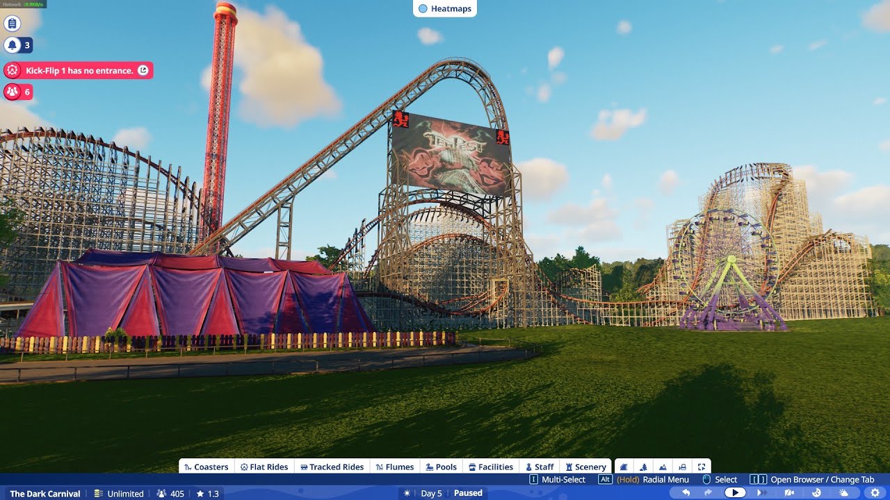 ICP - The TemPesT | Official POV | Would you ride this RMC Roller Coaster???