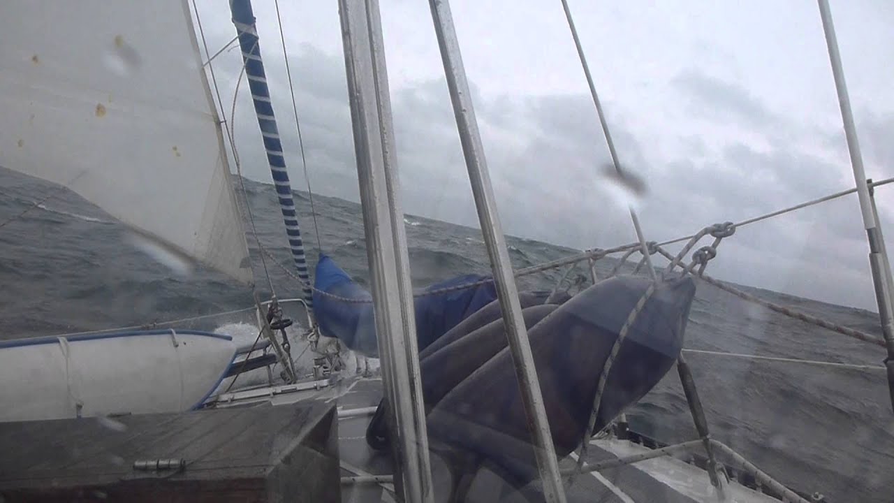 Sailing between Gotland and Ruegen II