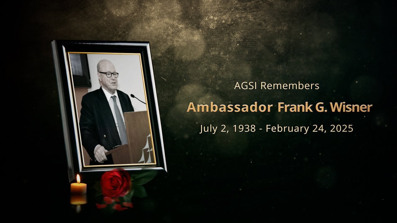 AGSI Remembers Ambassador Frank G. Wisner
