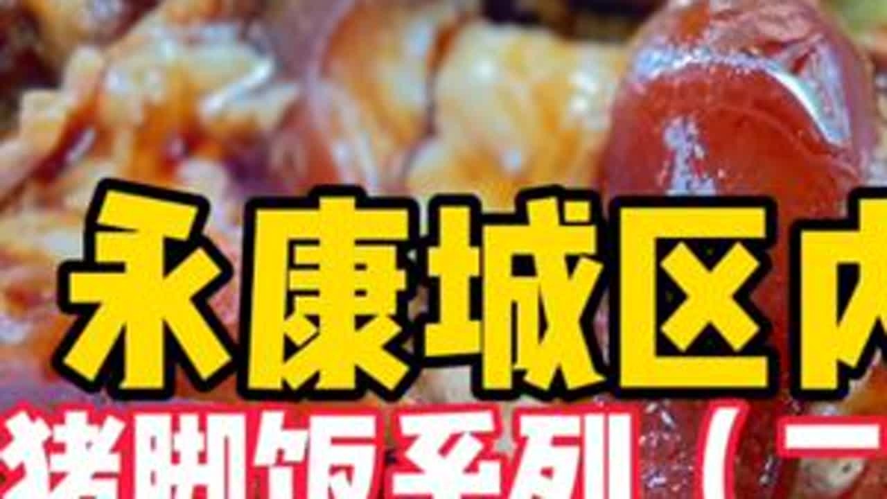 城区猪脚饭系列二，这家猪脚饭是广东系列的，所以口味偏清淡，带甜味，猪脚偏肥，烧鸭和叉烧还不错，猪脚饭派系众多，总能找到适合自己口味的。