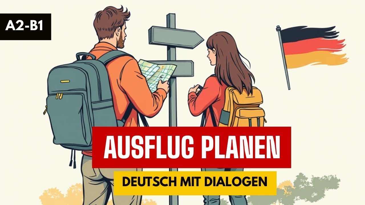 🏔️ Ausflug planen auf Deutsch: Ein praktischer Dialog! (A2-B1)