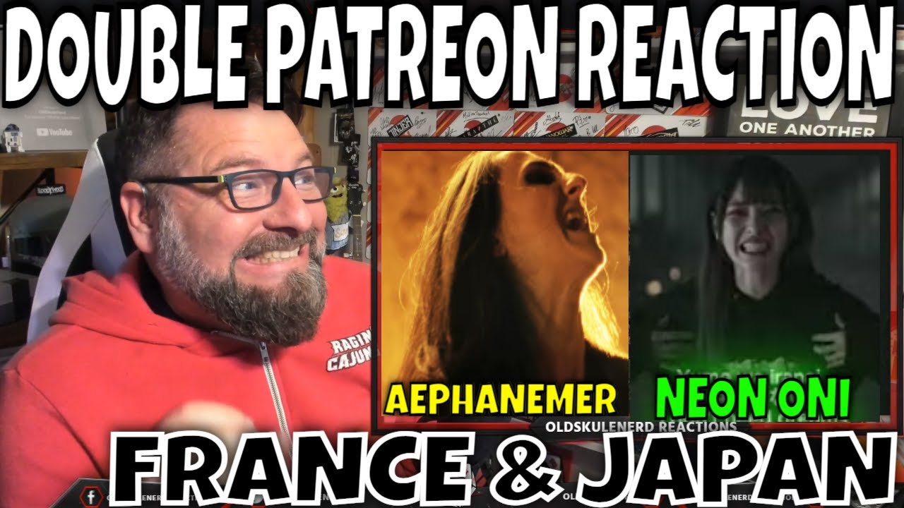 AEPHANEMER и NEON ONI | РЕАКЦИЯ OLDSKULENERD | Запросы на Patreon