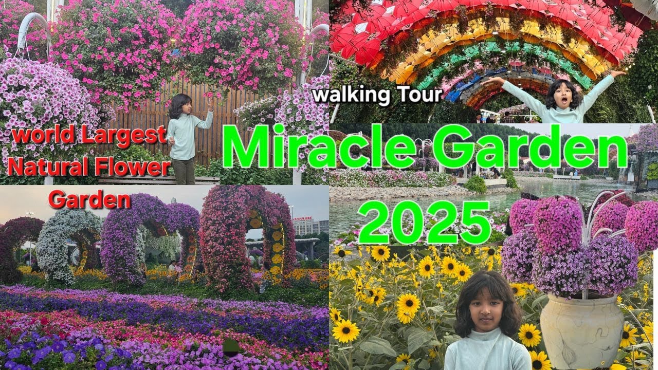 Dubai Miracle Garden 2025 | A Must-Visit Blooming Wonderland #DubaiTrip2025 #UAE #DubaiAttractions