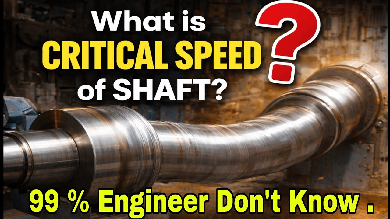 Critical Speed of Shaft | Mechanical Engineering Basics