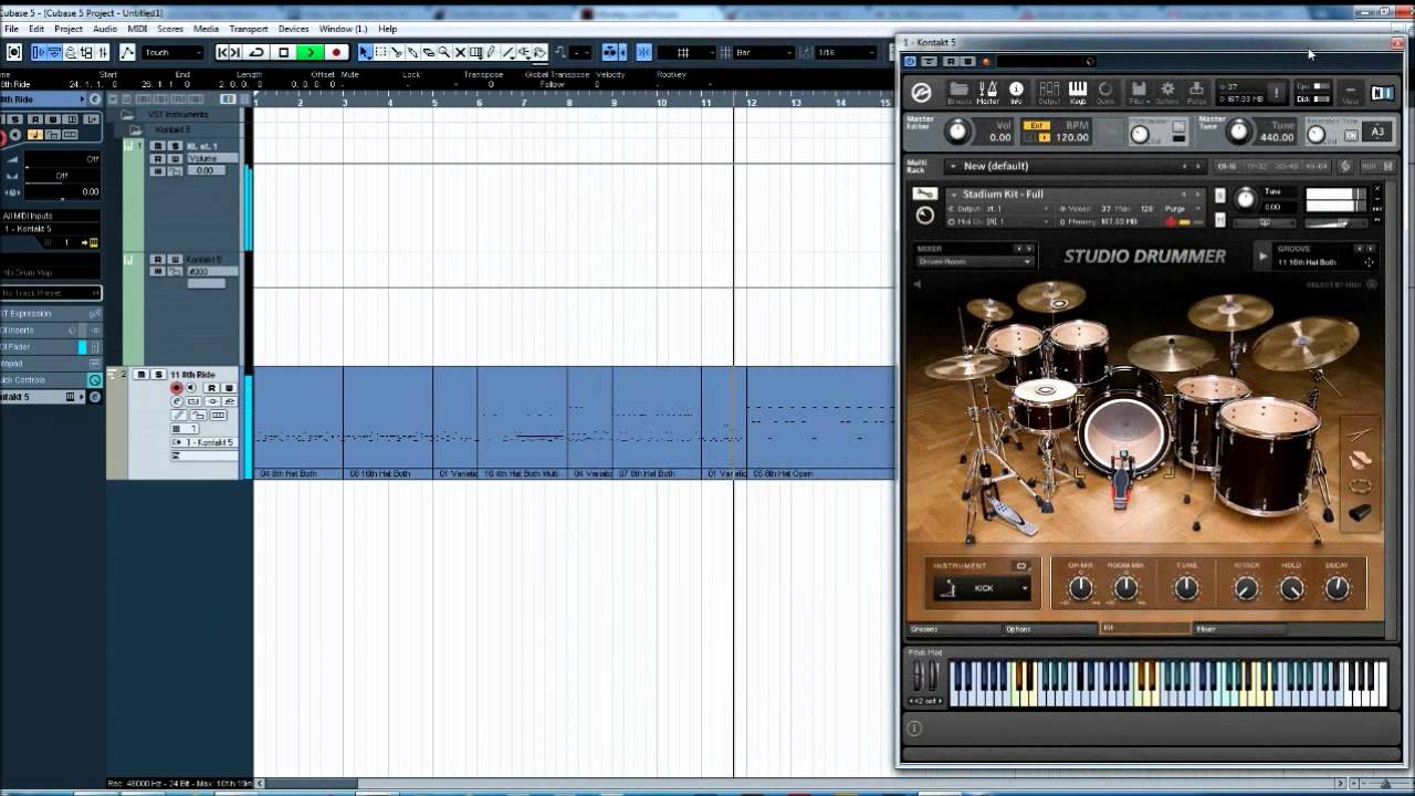 Studio Drummer Play test - Komplete 8 Ultimate
