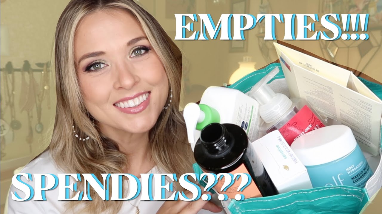💸🗑 Empties Spendies - March to July 2025 🗑💸