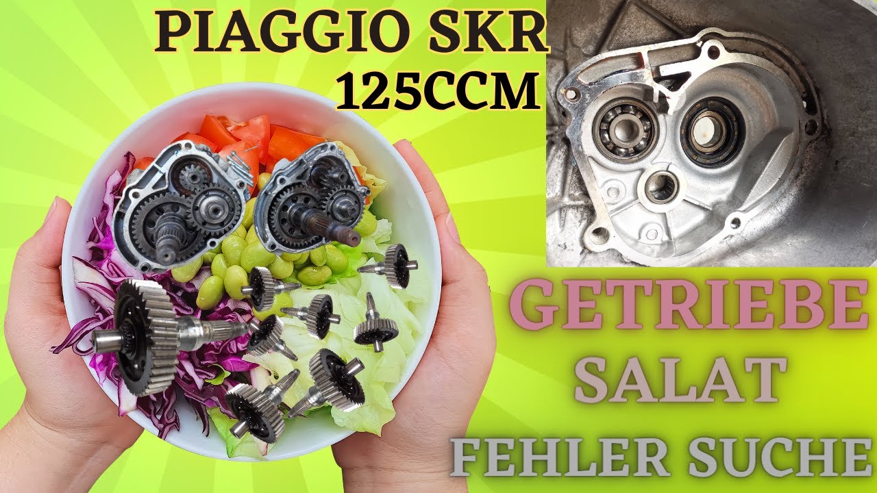 GETRIEBE SALAT🥬😫Piaggio maxi sp1/Piaggio skr 125 Fehler suche