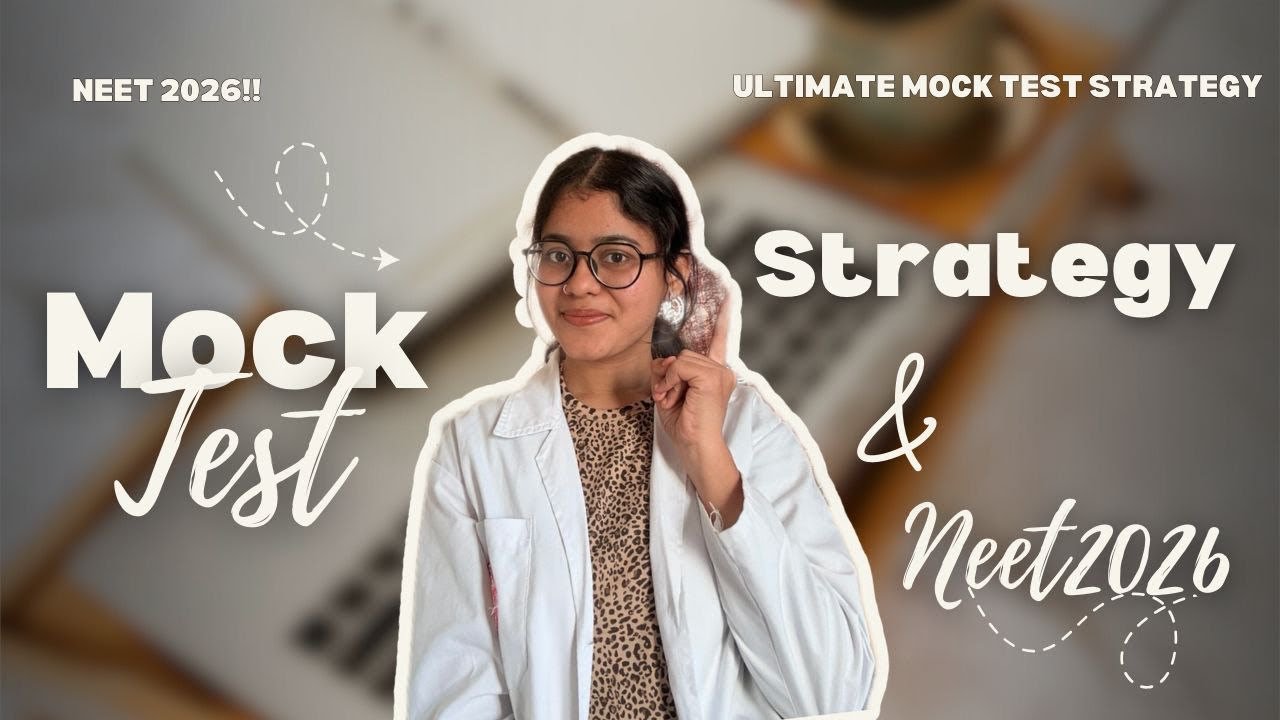 NEET 2026 Mock Test Tips 📚📚!! How to give Mock Test which helps me to Improved my Score😱😱!!