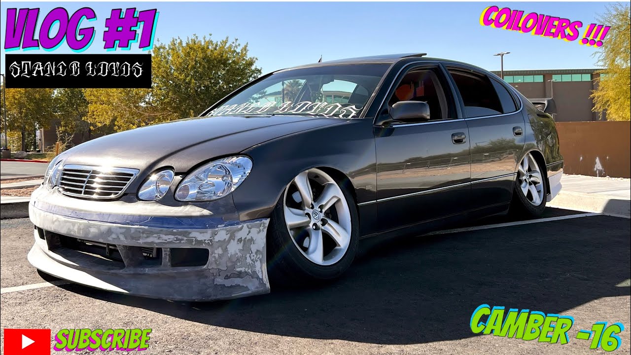 Vlog #1. TopSecretGs300 gets Camber, Coilovers & more…