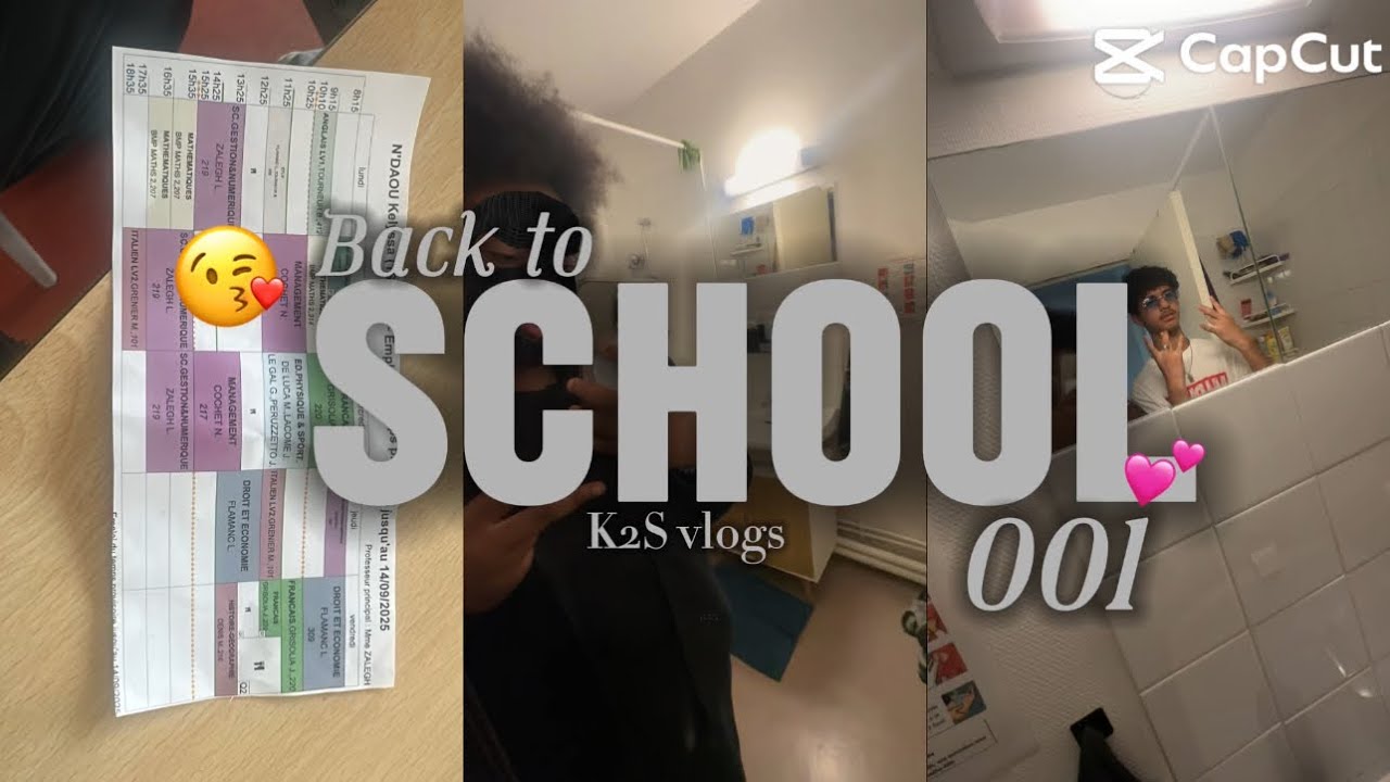 My First Day at a French High School&hellip; 😳🎒Back to school 2025 