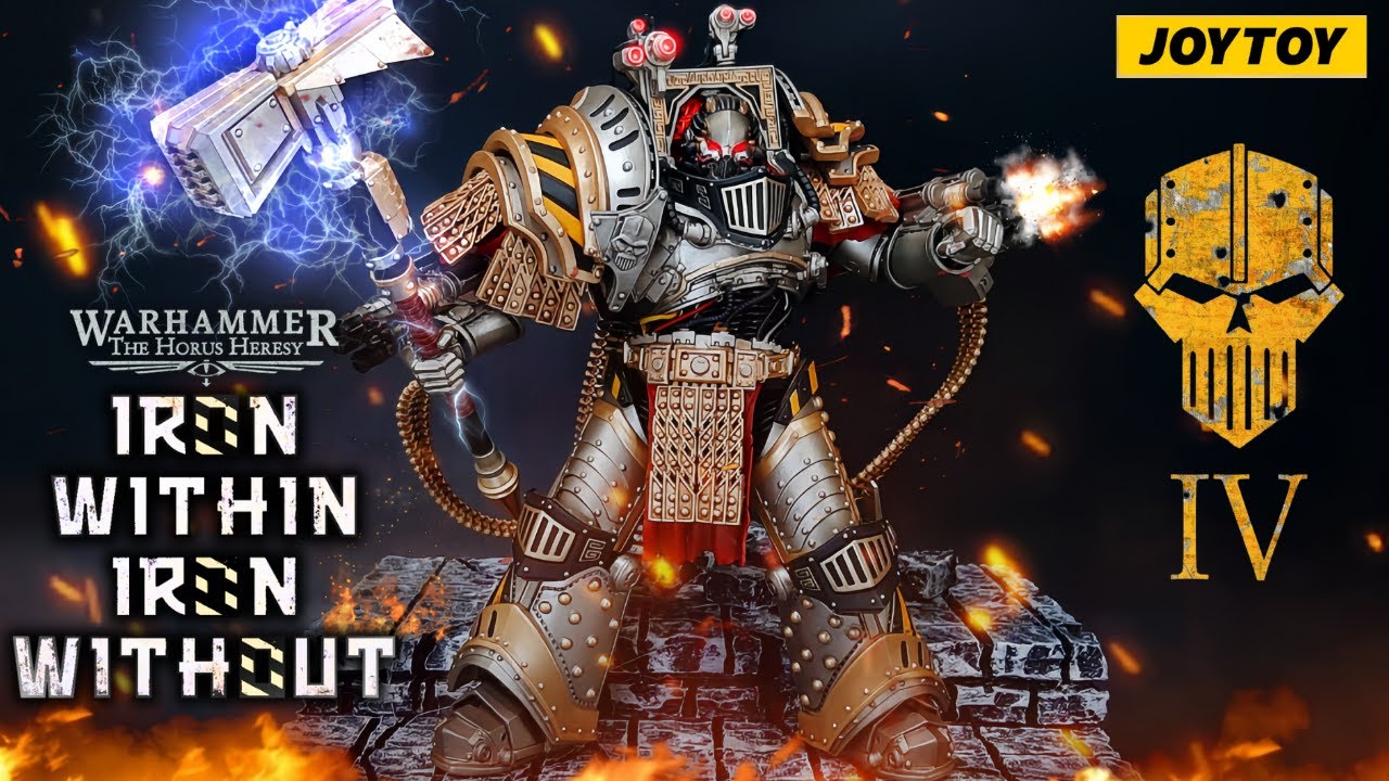 Unboxing Primarch Perturabo - NEW JOYTOY WARHAMMER 40K - Iron Warriors