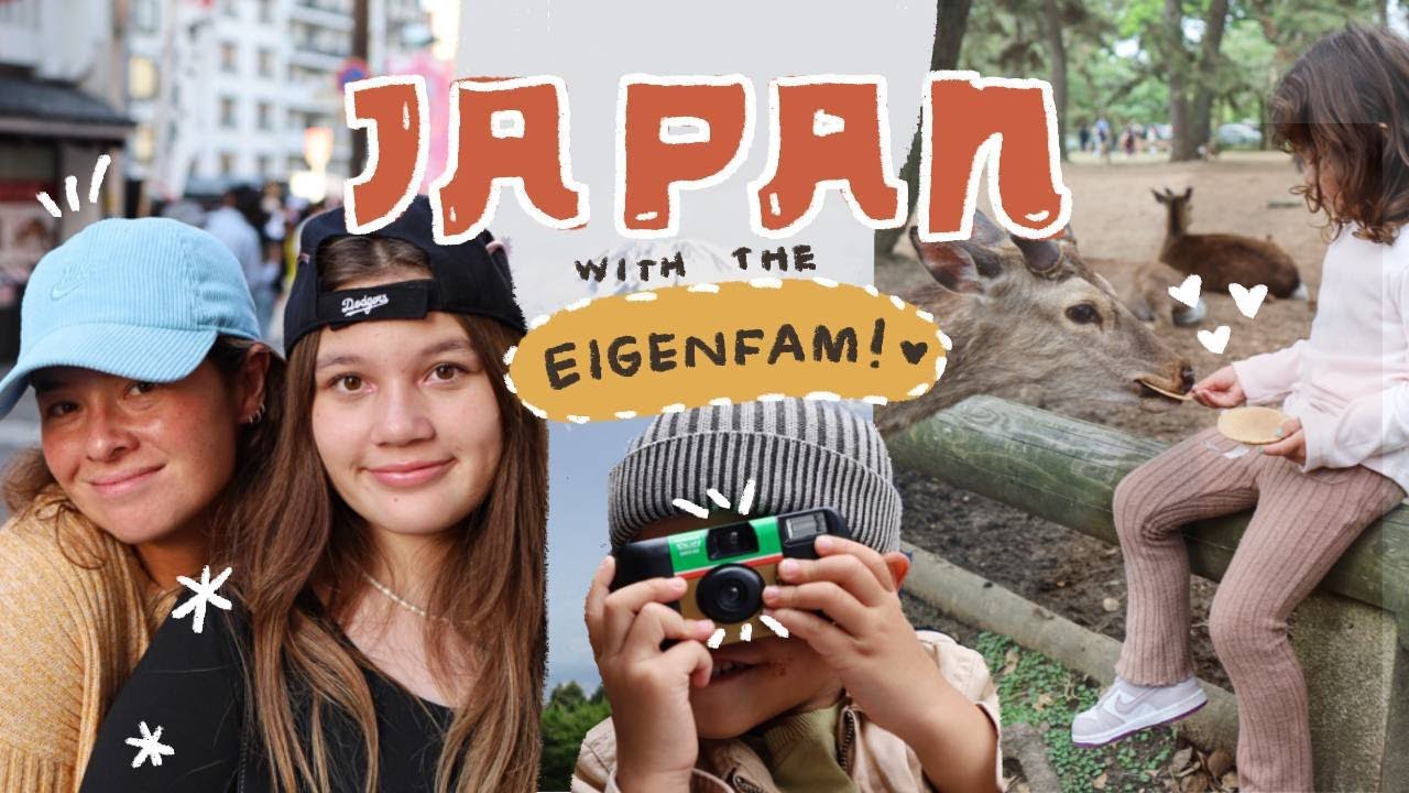 Счастливые островитяне исследуют Осаку и Токио вместе с Eigenfam!