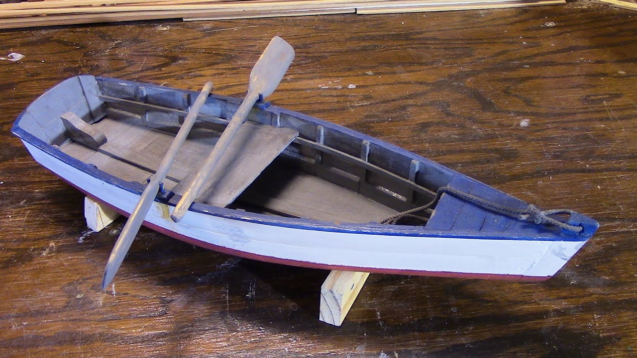 How to paint Beginners model boat DiY Chesapeake Bay Crabbing skiff part 3 EPILOGUE