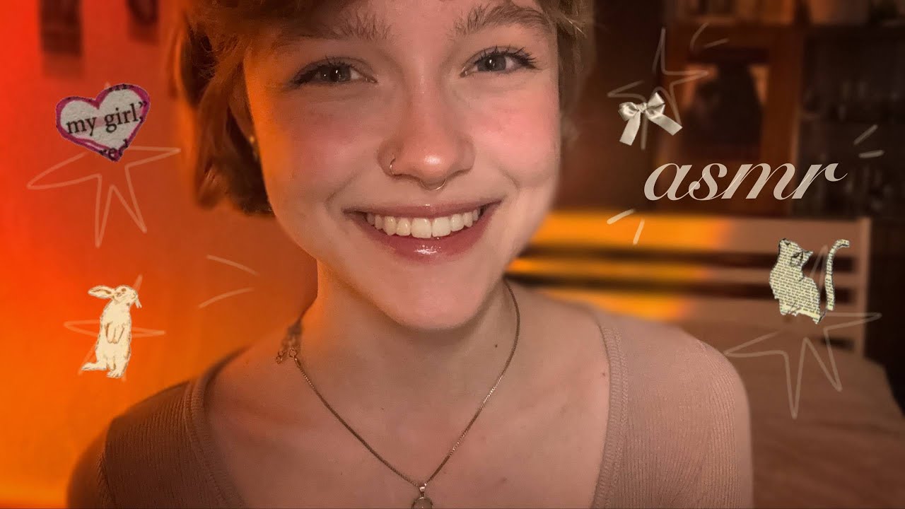 lofi asmr ~ mouth sounds & hand movements 🍓