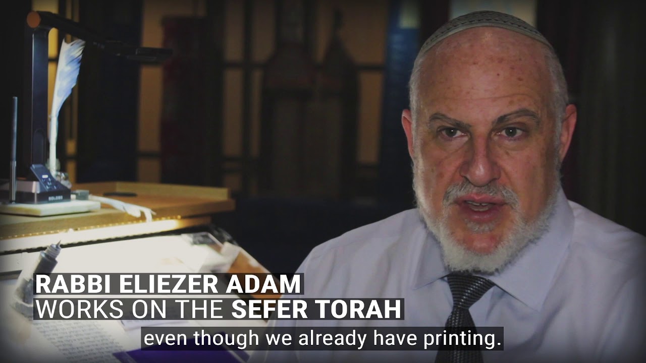 Rabbi Adam: A Modern Scribe