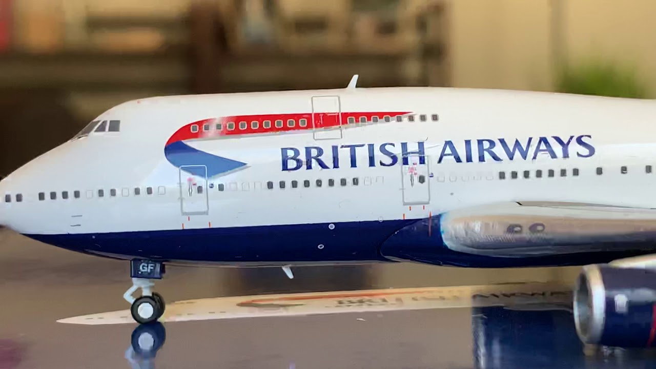 Gemini Jets British Airways 747-400 review