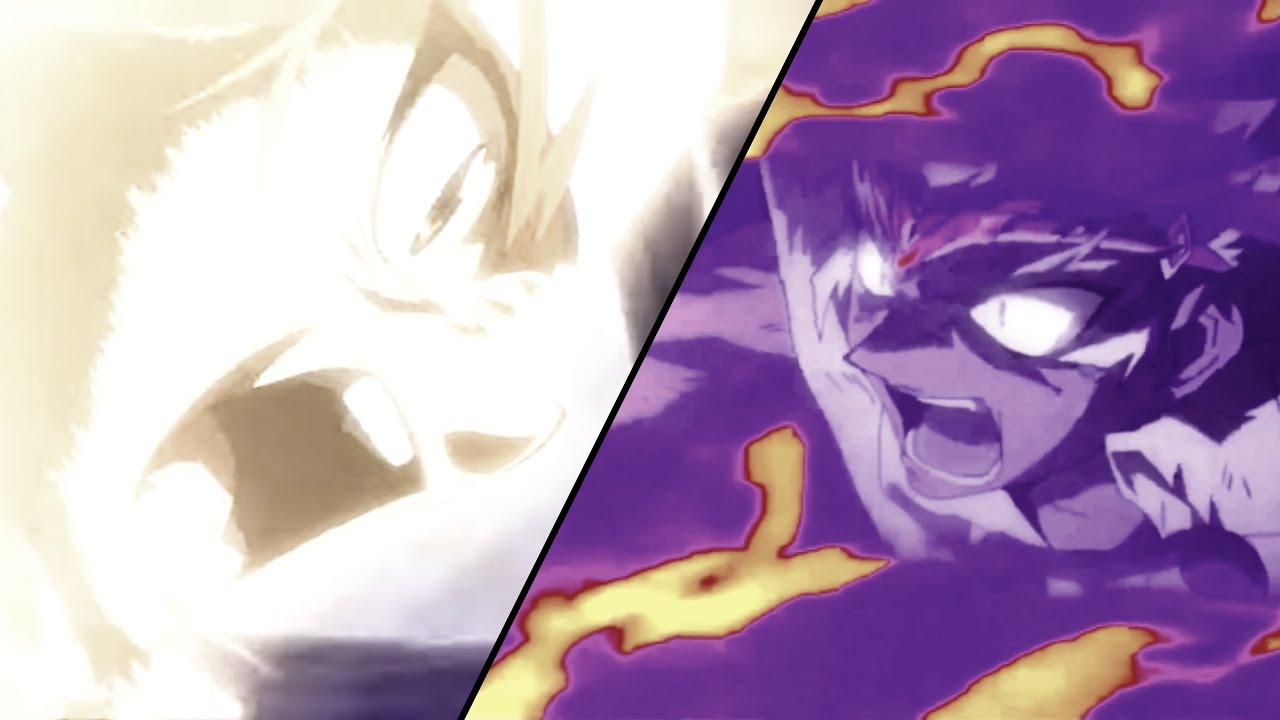 Gingka Vs Ryuga (Nova Ball Z Season 9, Episode 13. “The Final God, Galactic L Drago!”)