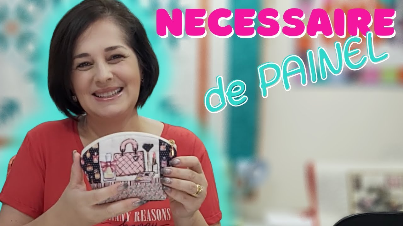 NECESSAIRE DE PAINEL | Nécessaire arredondada ou meia Lua