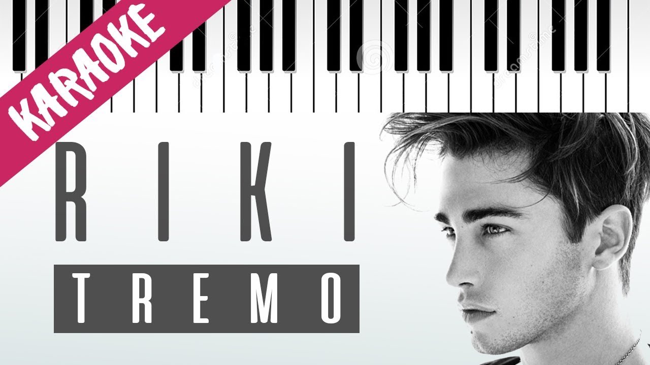 RIKI | Tremo // Piano Karaoke con Testo
