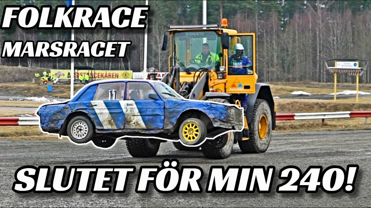 ÅRETS FÖRSTA FOLKRACE GICK INTE SOM TÄNKT... - [VLOGG #575]