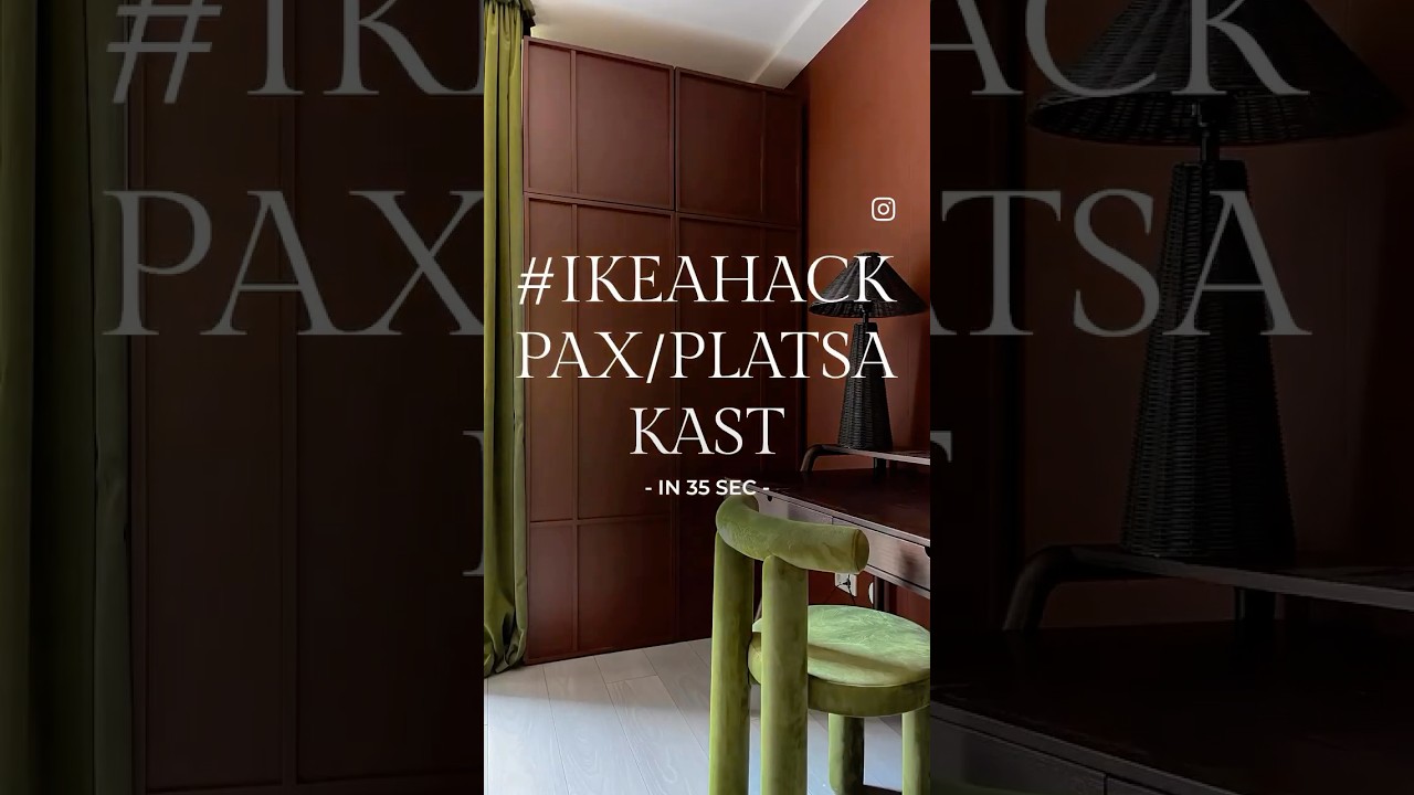 SIMPELE IKEAHACK: Platsa/Pax kast