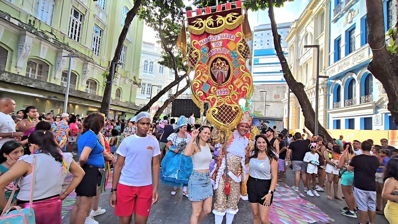 CARNAVAL EM RECIFE HOJE 2 DE MARÇO 2025 PERNAMBUCO BRAZIL