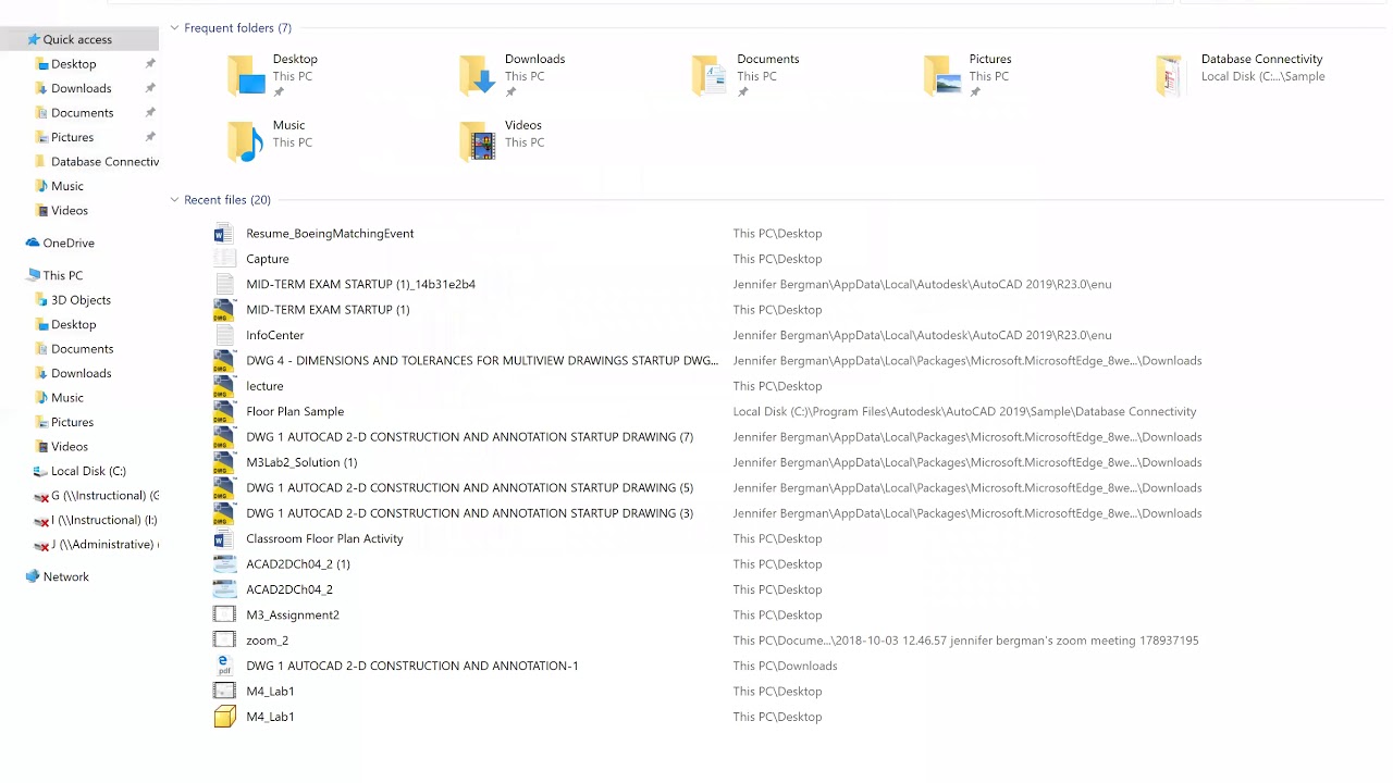 Autocad - Log file Instructions