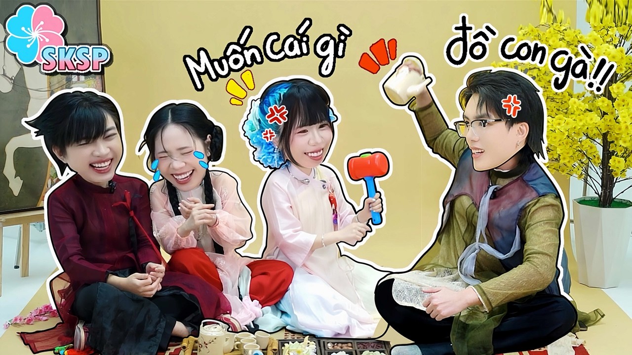 SKSP CƯỜI BAY TẾT Khi Chơi Game 