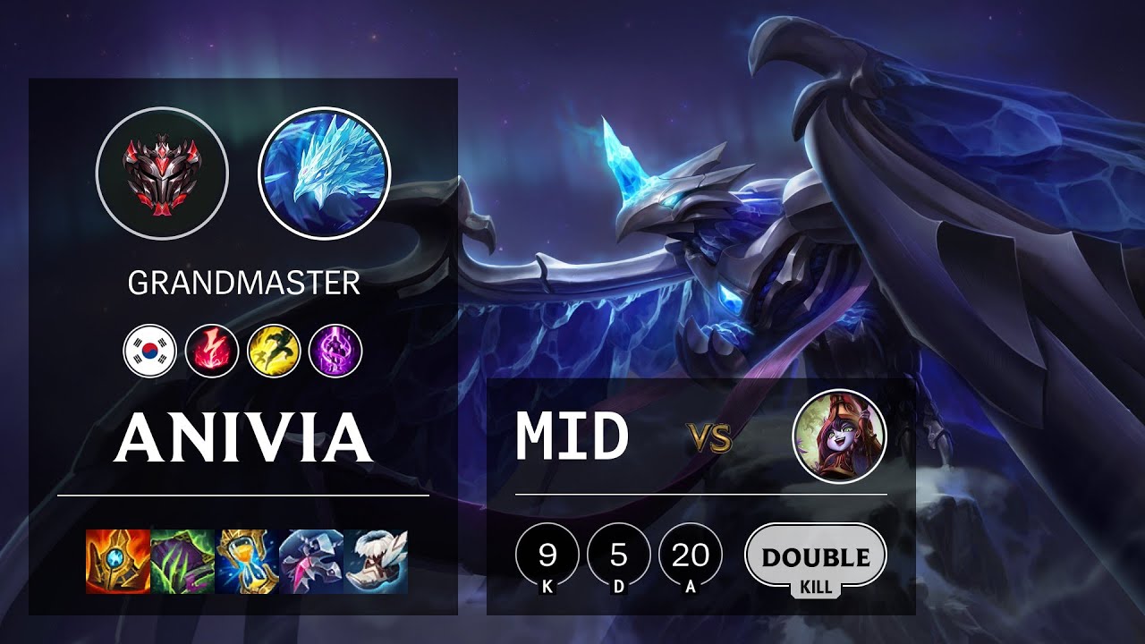 Anivia Mid vs Lulu - KR Grandmaster Patch 11.4