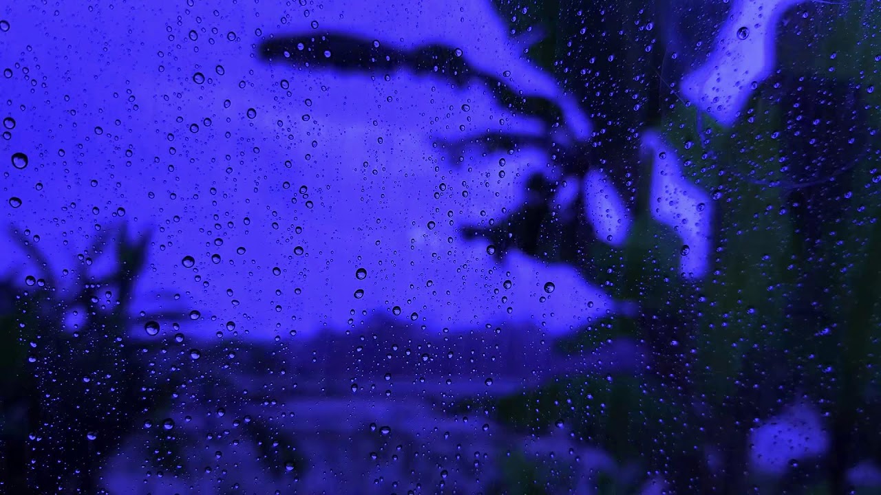 Rain Sound On Window - Pure White Noise for Natural Deep Sleep Inducing, Relaxation or Study