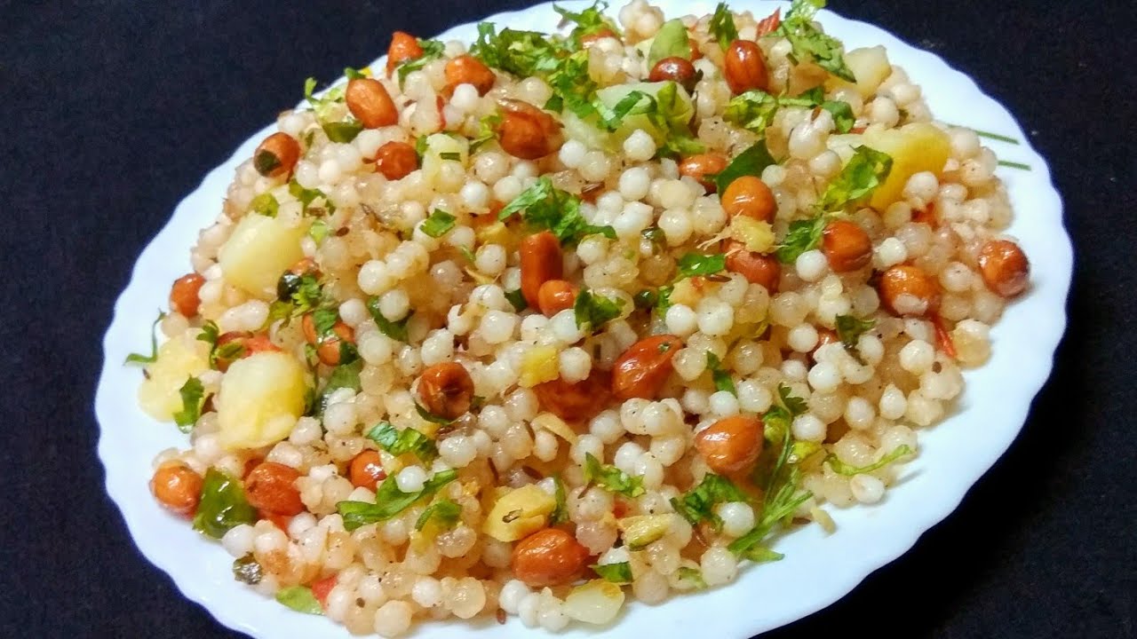 साबूदाना की खिली खिली खिचड़ी बनाने की विधि | Navratri -Non Sticking Sabudana Khichdi | Sago Khichdi.