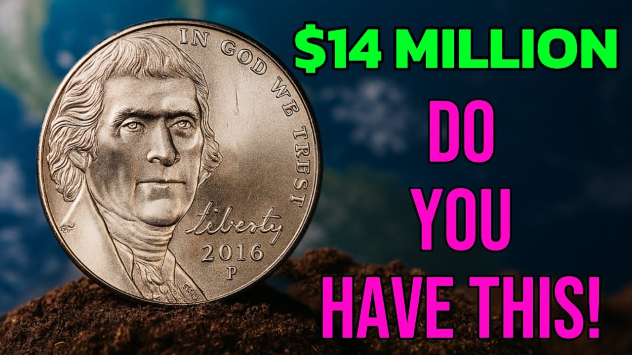 2016 Jefferson Nickel Worth Big Money! Rare Five Cent Coin Value You Should Know