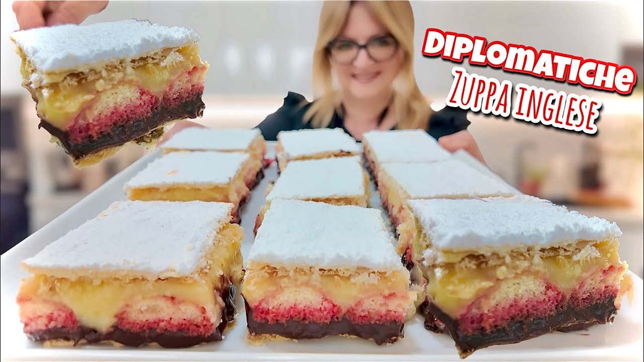 PASTARELLE DIPLOMATICHE ZUPPA INGLESE легко и вкусно 3 РАЗНЫХ КОНСИСТЕНЦИИ