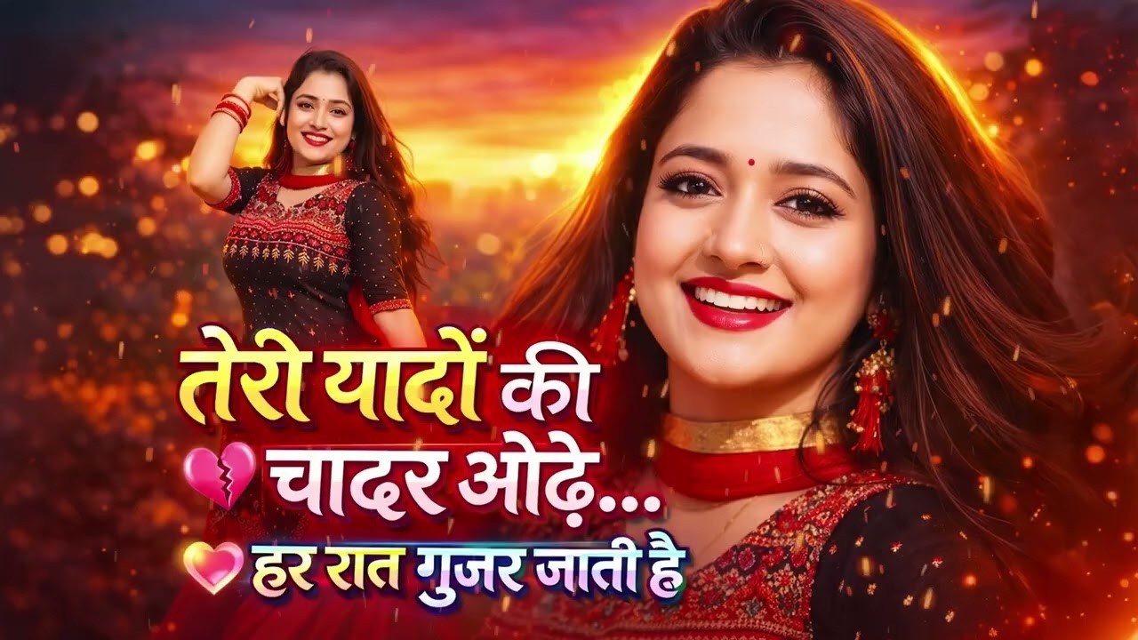 Teri Yaadon Ki Chadar Odhe Official Video Dil Ne Tera Naam Liya #bollywood #hindisong #2026
