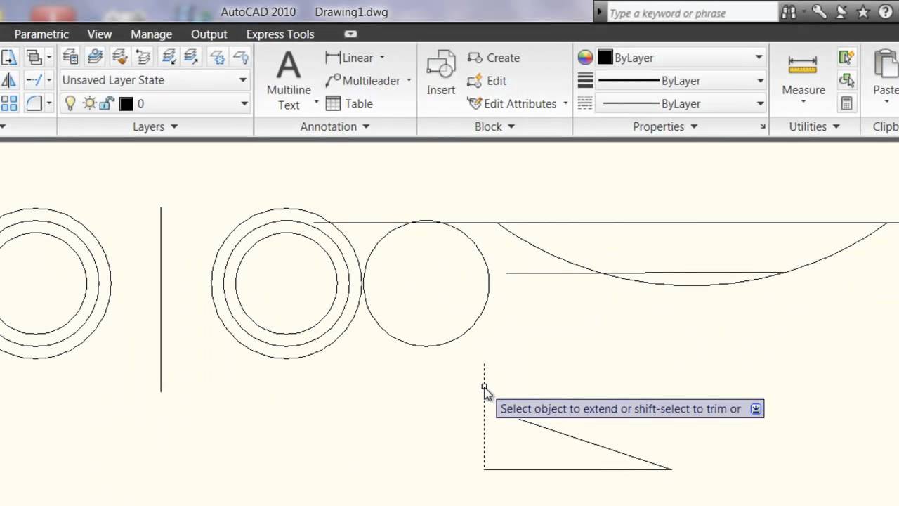 Tutorial italiano di AutoCAD comandi base