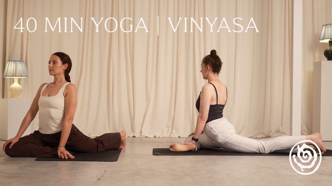 40-Minute Dynamic Vinyasa Yoga Flow | Summer Supreme with Lydia & Kelly