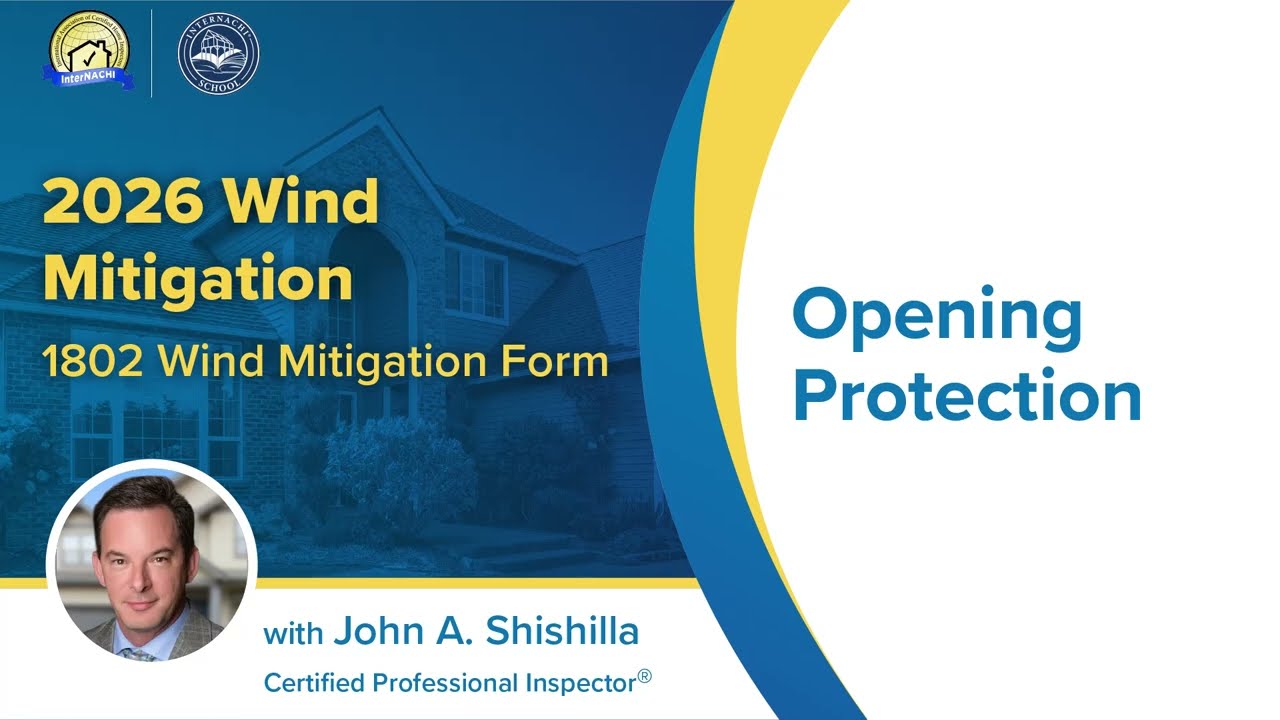 2026 Wind Mitigation & the 1802 Wind Mitigation Form : Opening Protection