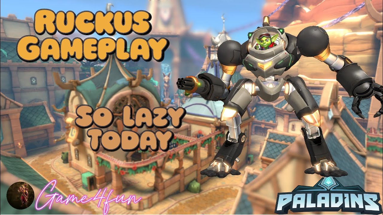 Ruckus | Paladins RANKED Gameplay
