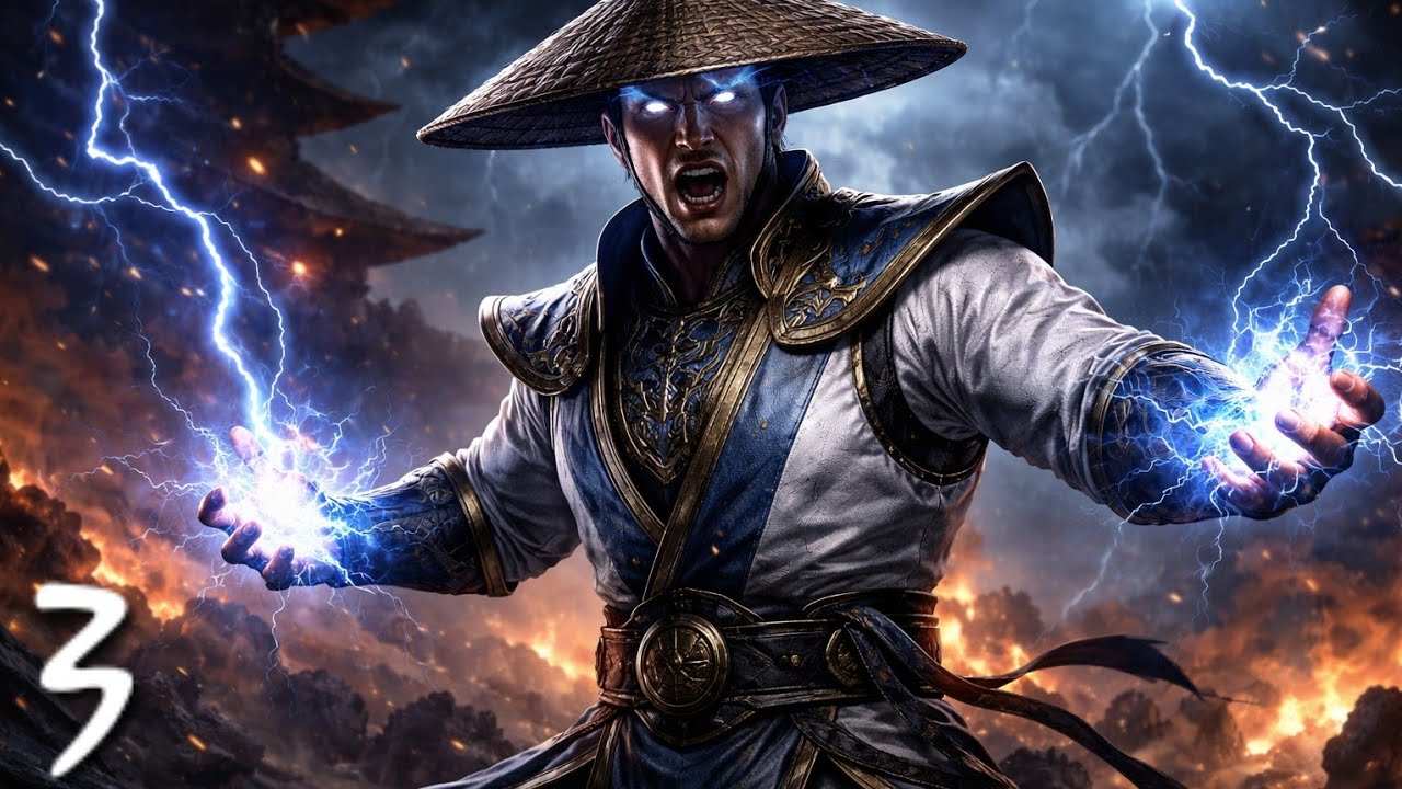 MORTAL KOMBAT 1 - WALKTHROUGH PART 03 - RAIDEN - PS5