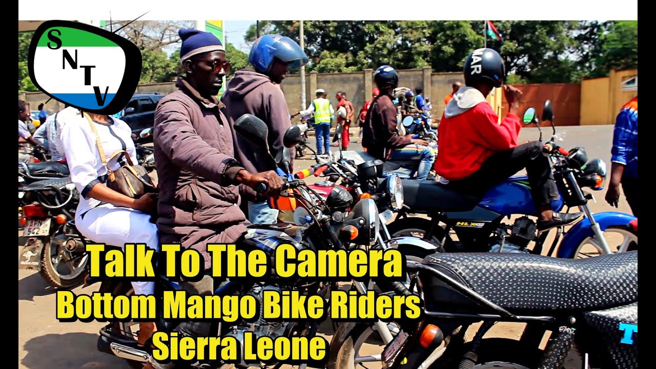 Talk To The Camera - Bottom Mango Bike Riders - Sierra Leone