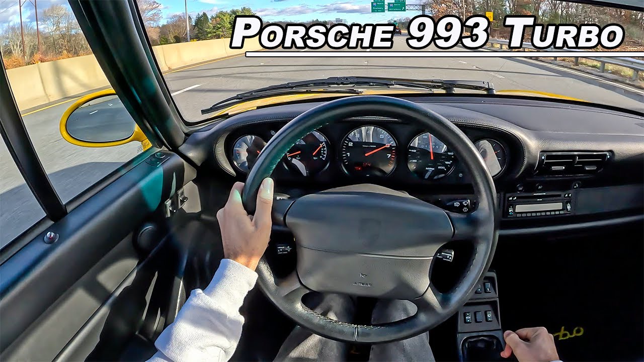 1997 Porsche 993 Turbo — последний 911 с воздушным охлаждением (бинауральное аудио с камеры от пе...
