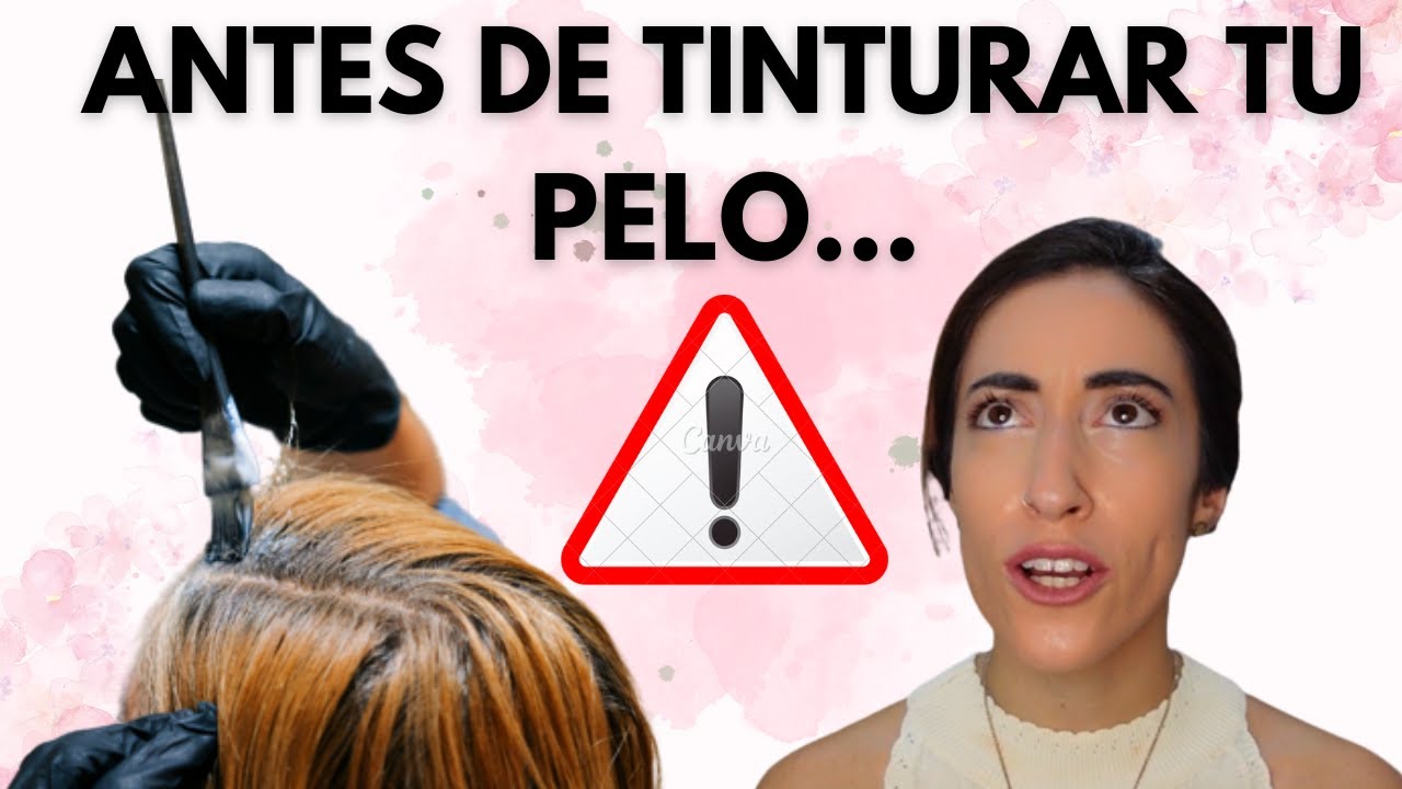 ✅5 VERDADES que tienes que saber ANTES de aplicarte el TINTE de PELO en CASA!