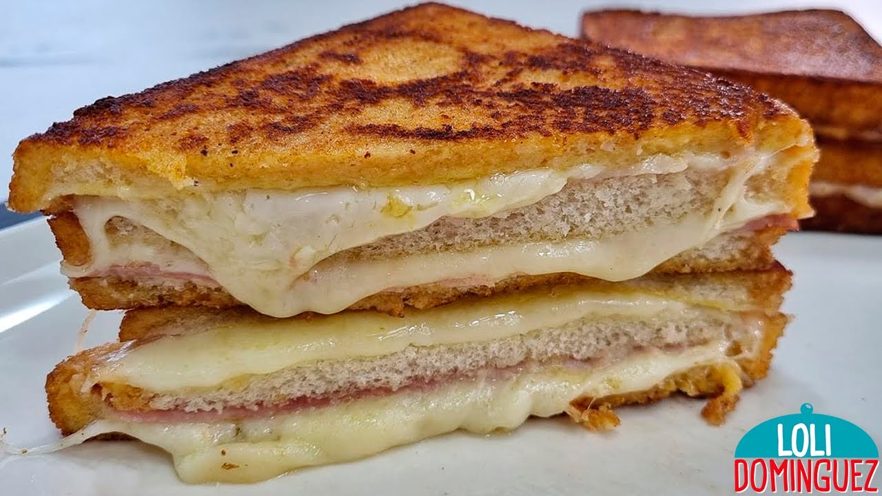 SÁNDWICH MONTECRISTO - UNO DE LOS MAS TIERNOS, JUGOSOS Y DELICIOSOS QUE COMERAS - Loli Domínguez