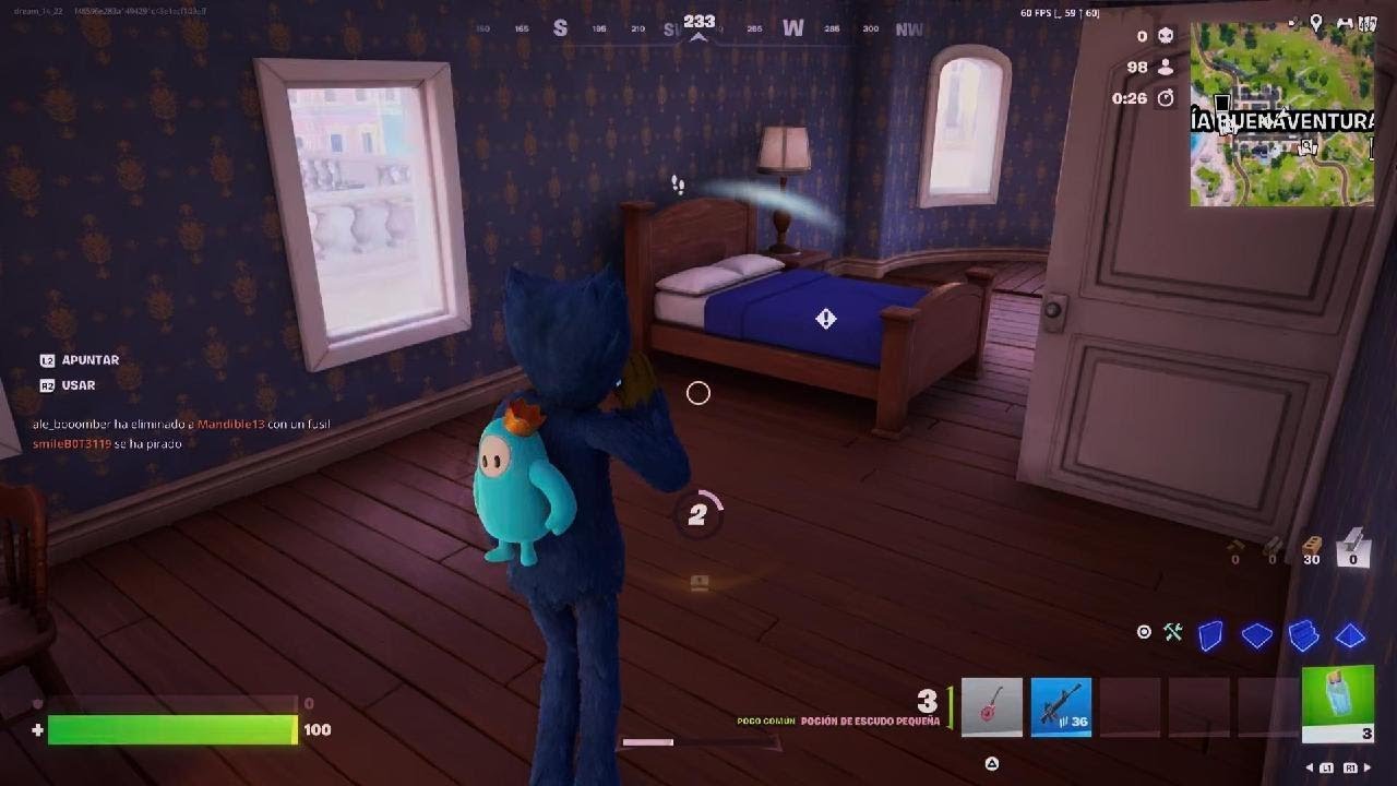 Mi primera partida ganada en fornite