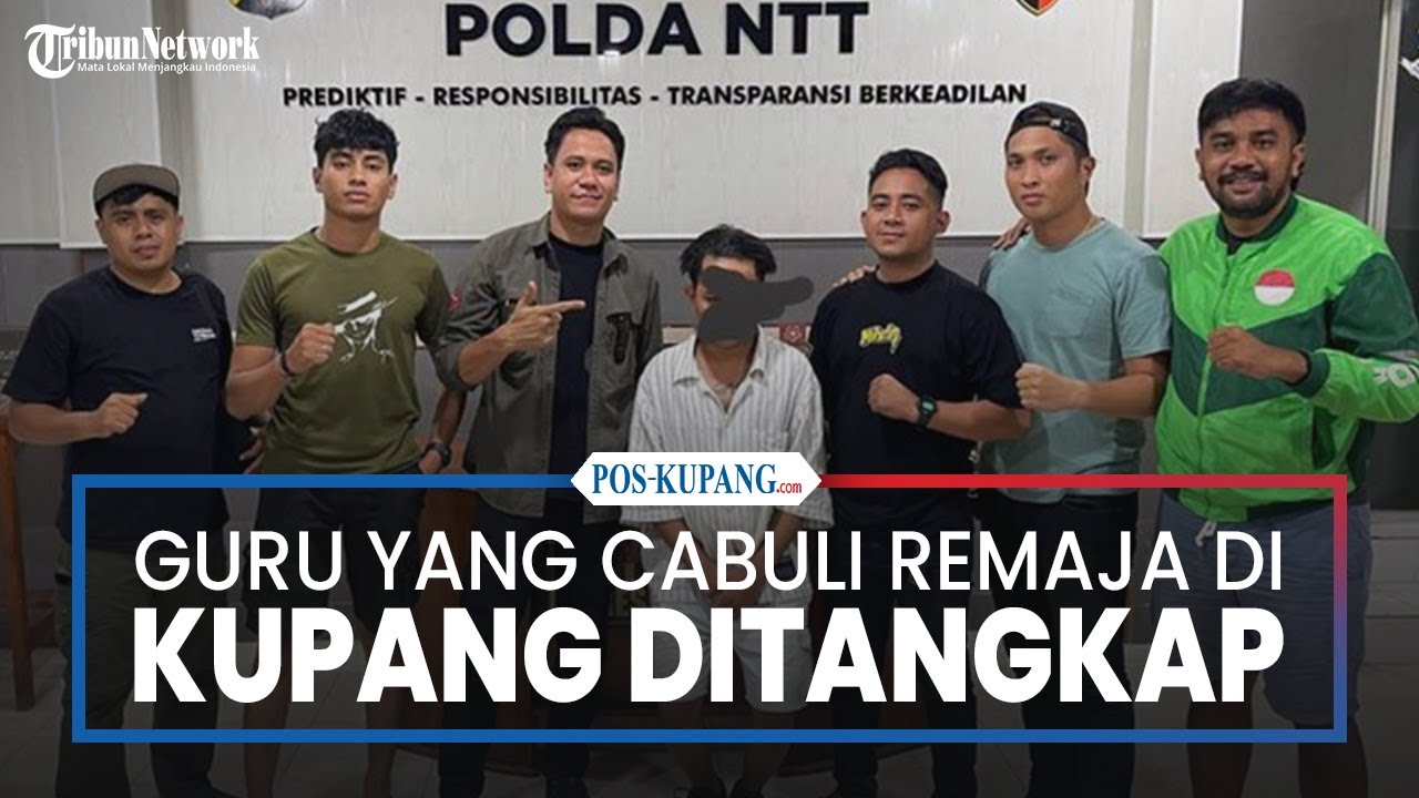 Guru Penyuka Sesama Jenis yang Cabuli Remaja di Kupang Ditangkap