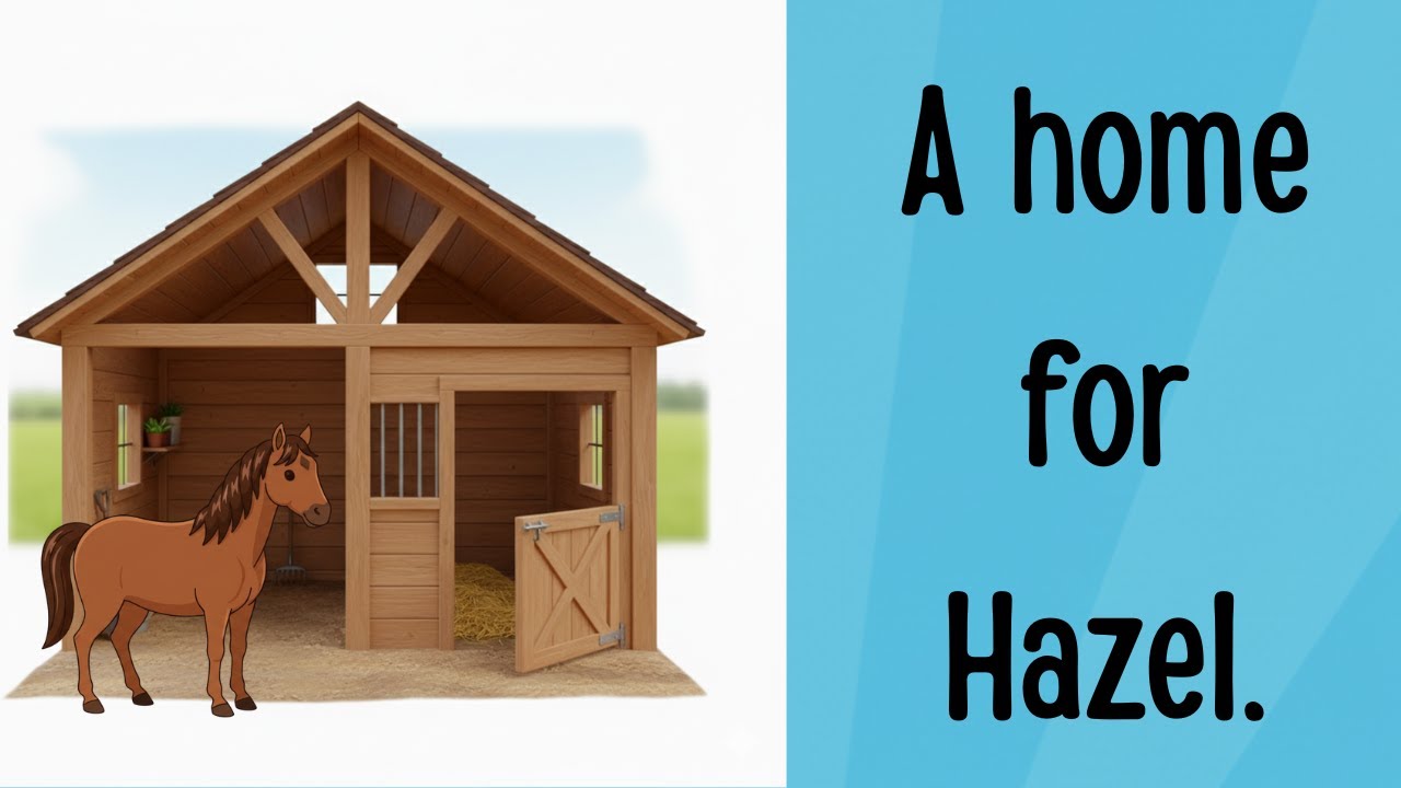 Educational stories for kids | Alphabets A-Z | A home for Hazel