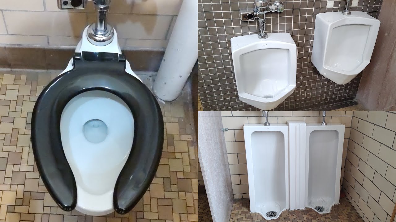 [167] Crane Embassy and Sanitor Urinals and Whirlton Toilets at UTK McCord Hall