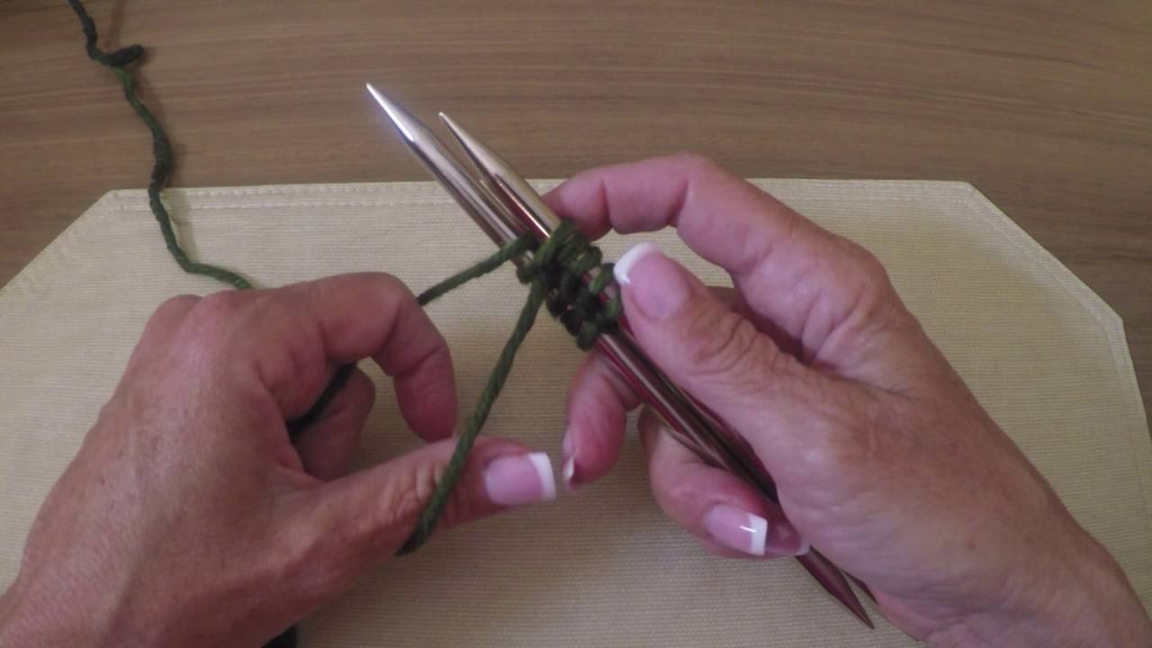 How to do Judy's Magic Cast On using Double Pointed Needles