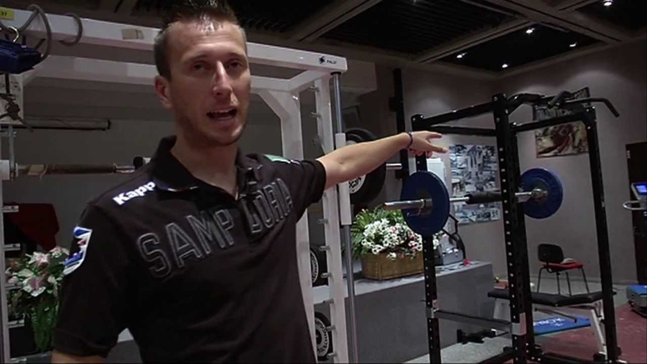 In palestra con Daniele Gastaldello