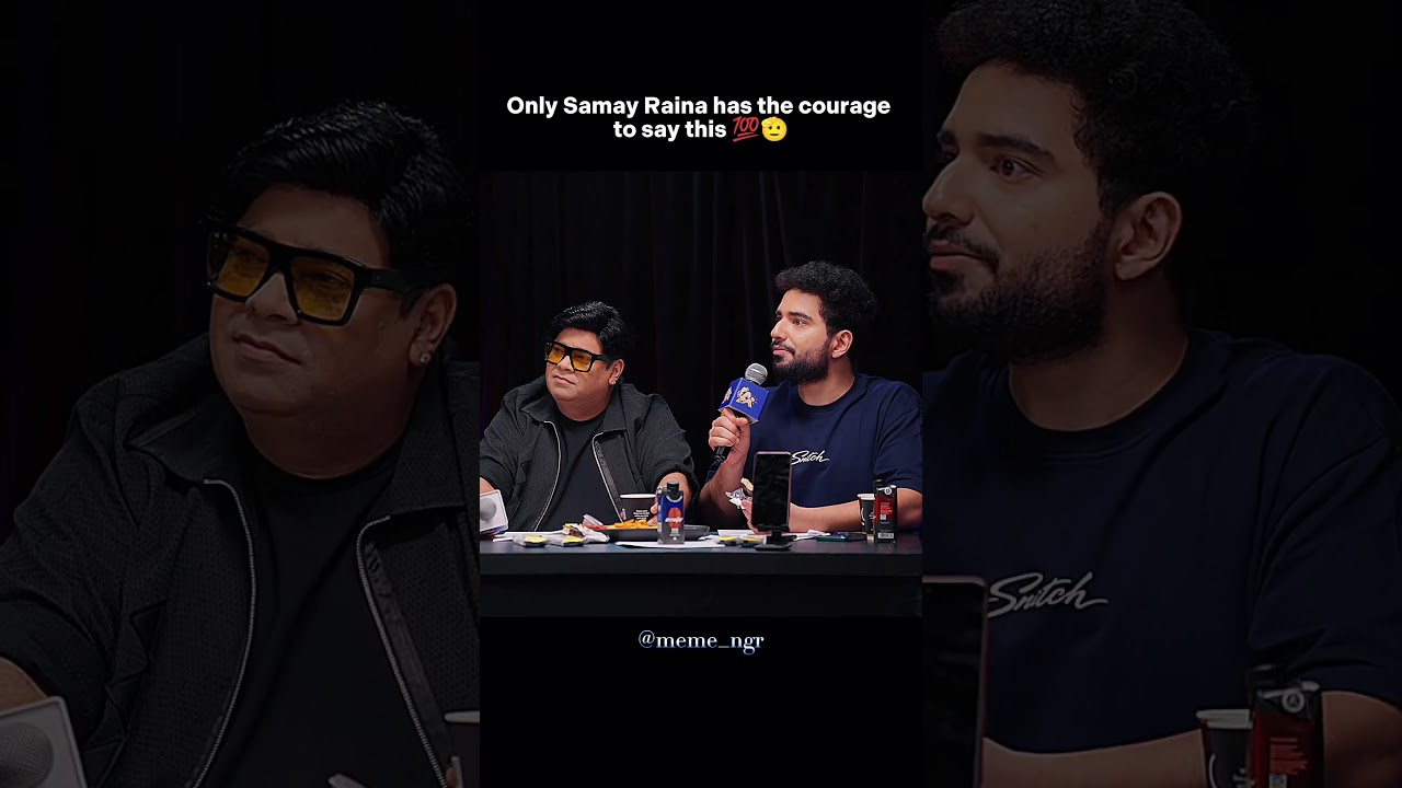 Samay Raina speaks about NEET paper leak 😍